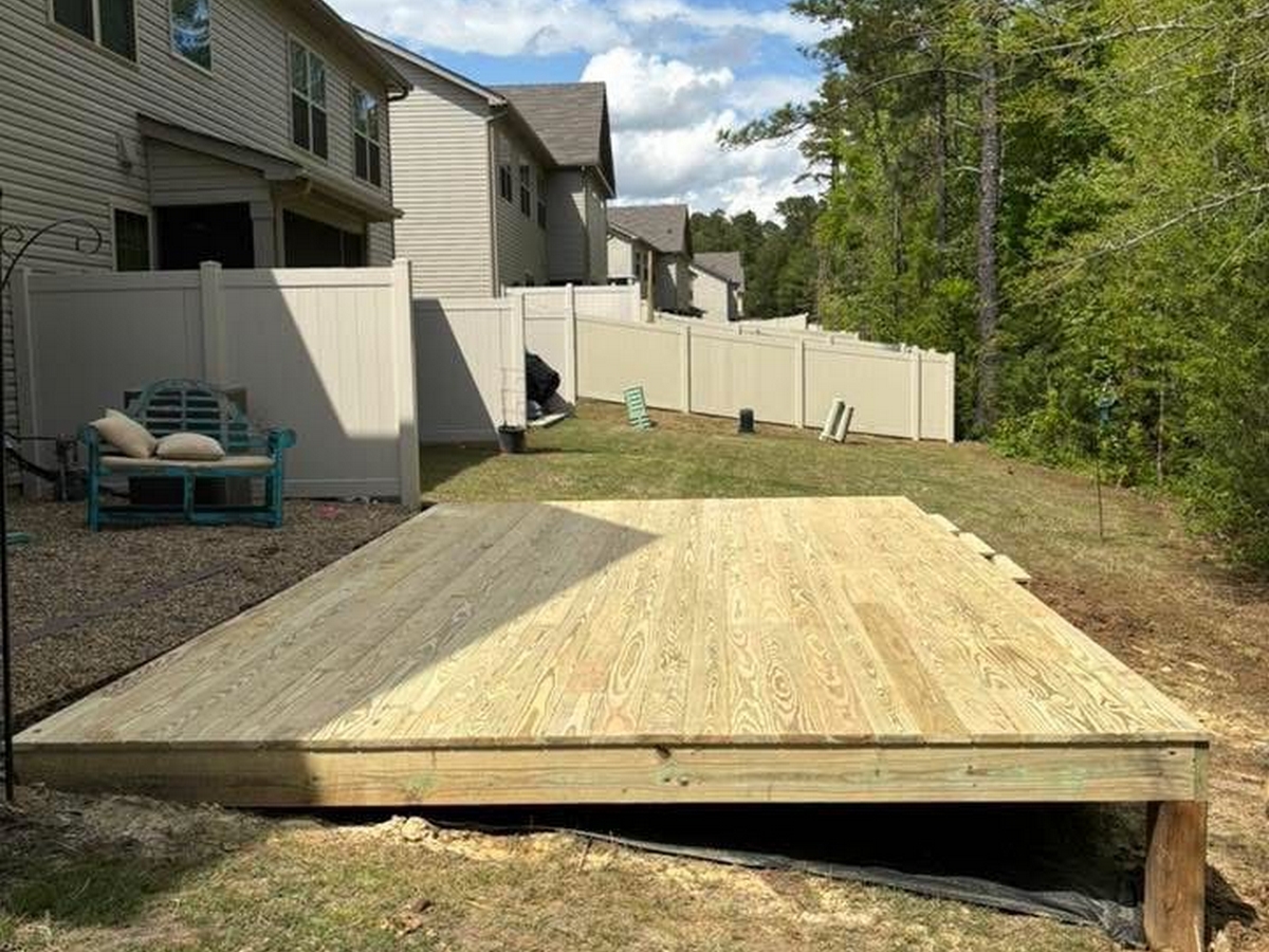 New Deck Construction